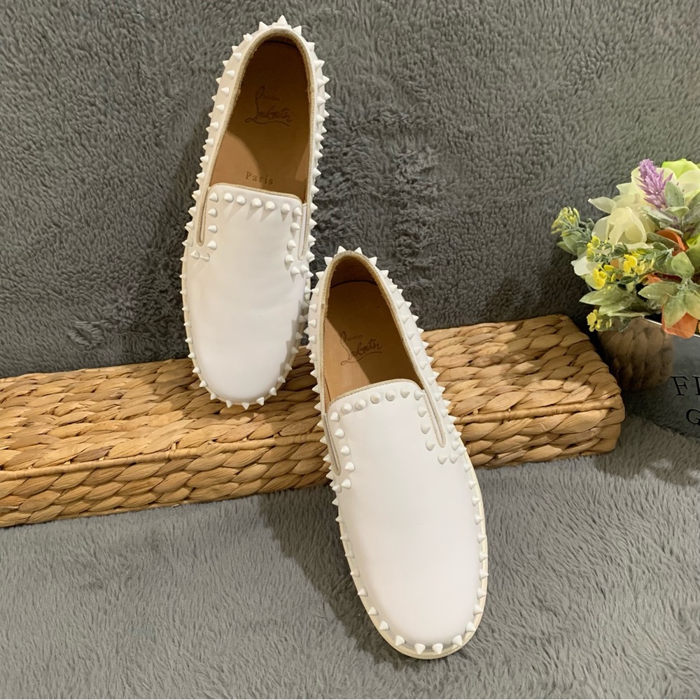Christian Louboutin slip - ons shoes